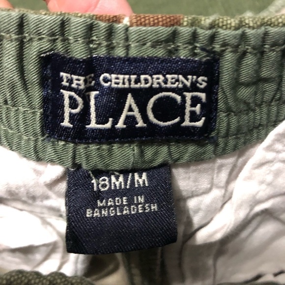 CHILDREN’S PLACE OLD NAVY Outfit Thermal Long Sleeve Tee & Cargo Camo Pants - Picture 4 of 5